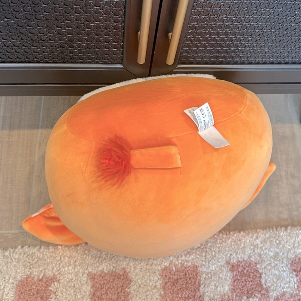 Squishmallows 16" Wilbie the Orange Woolly Mammoth Plush Toy - Picture 4 of 6